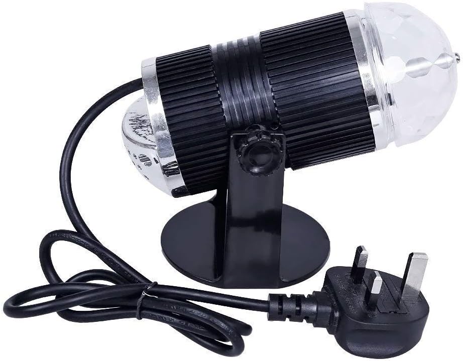Music Active LED Light RGB Stage Effect Lighting Club for Disco DJ Party Bar with UK Plug