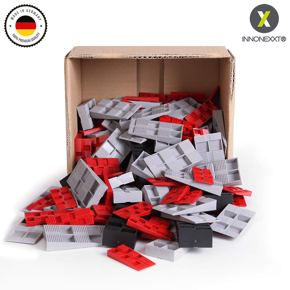 Prima Cuñas MIX 125 szt. - Cuñas de plástico de montaje para puertas y suelo