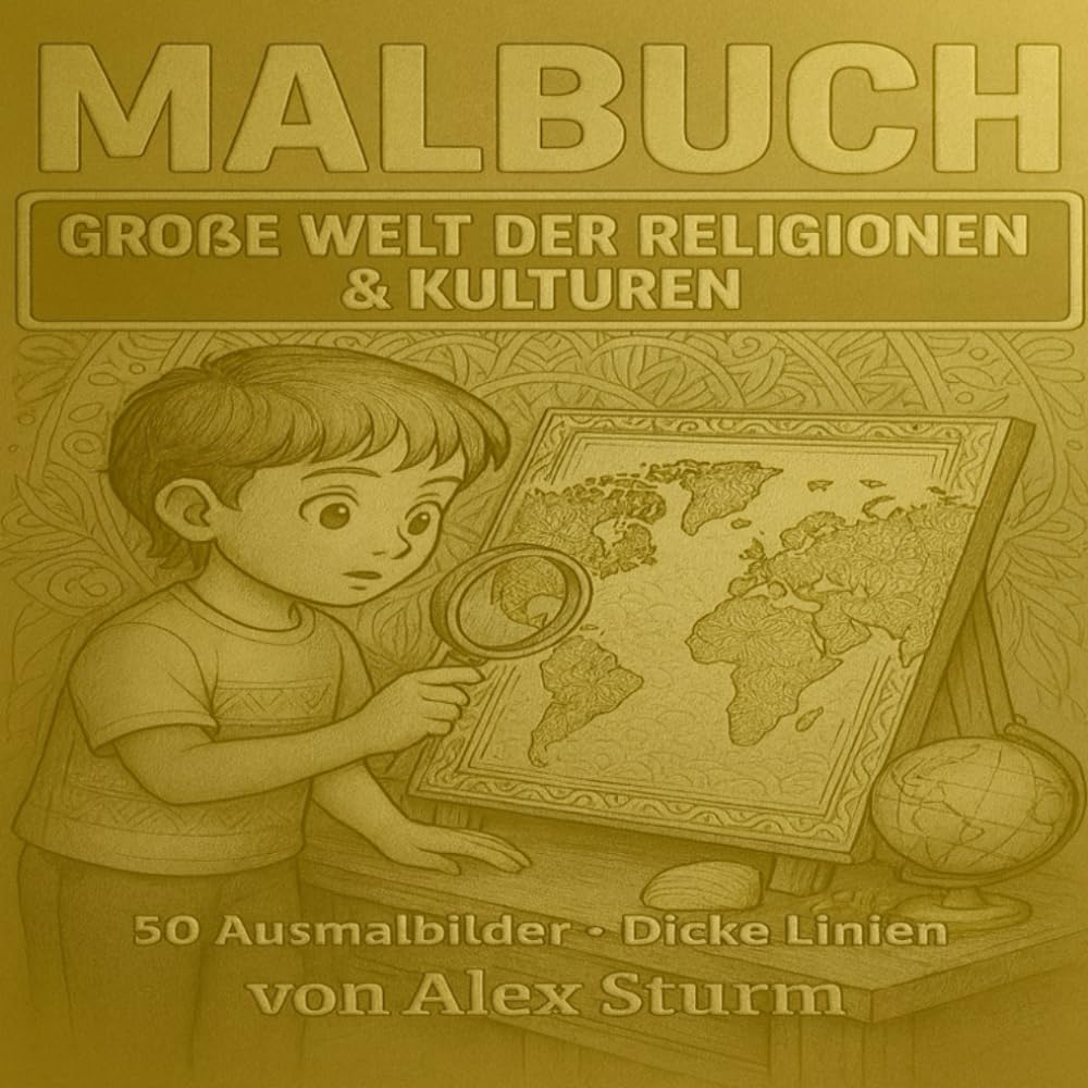 MALBUCH: Große Welt der Religionen & Kulturen
