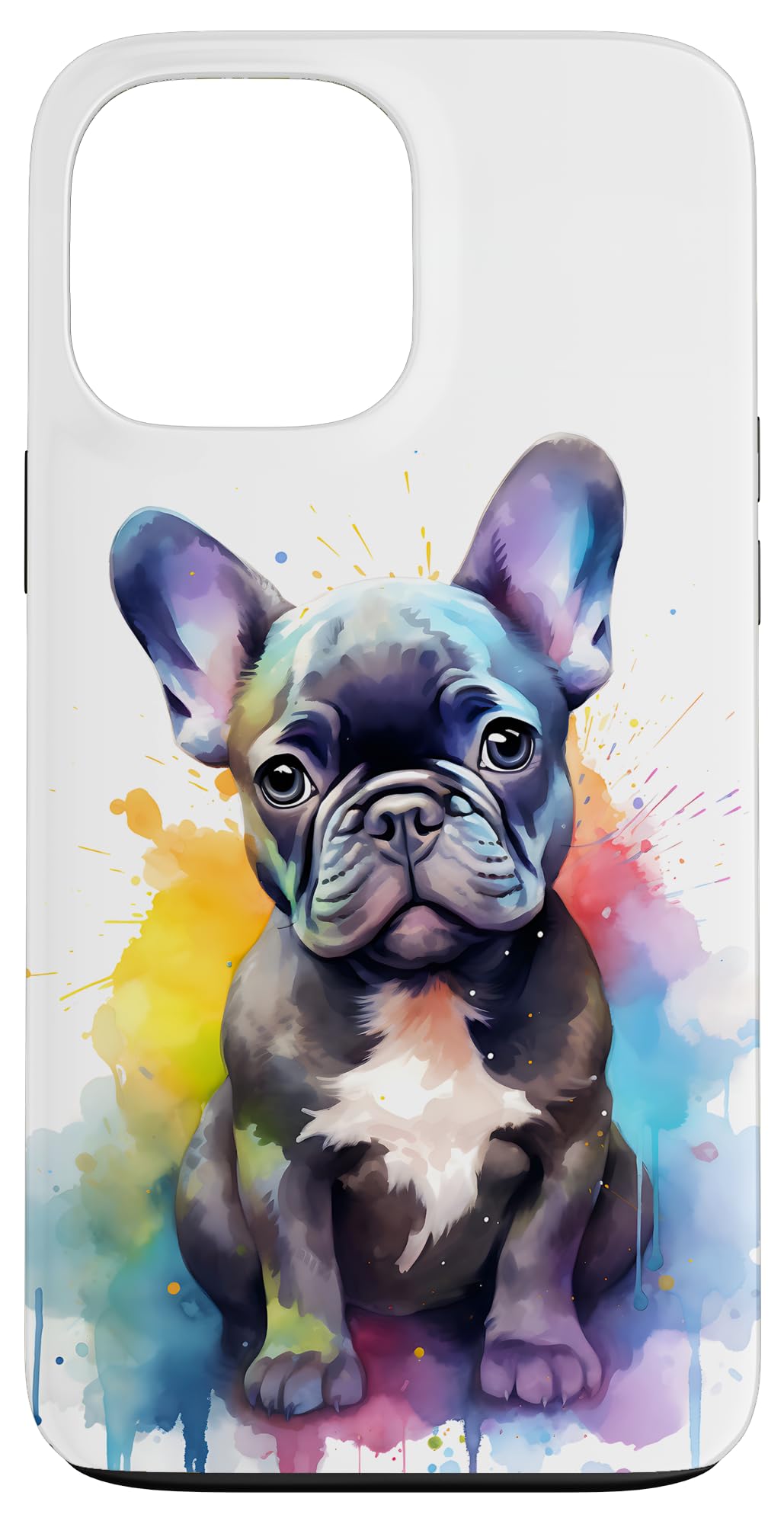 Watercolor French Bulldog Case for iPhone 13 Pro Max
