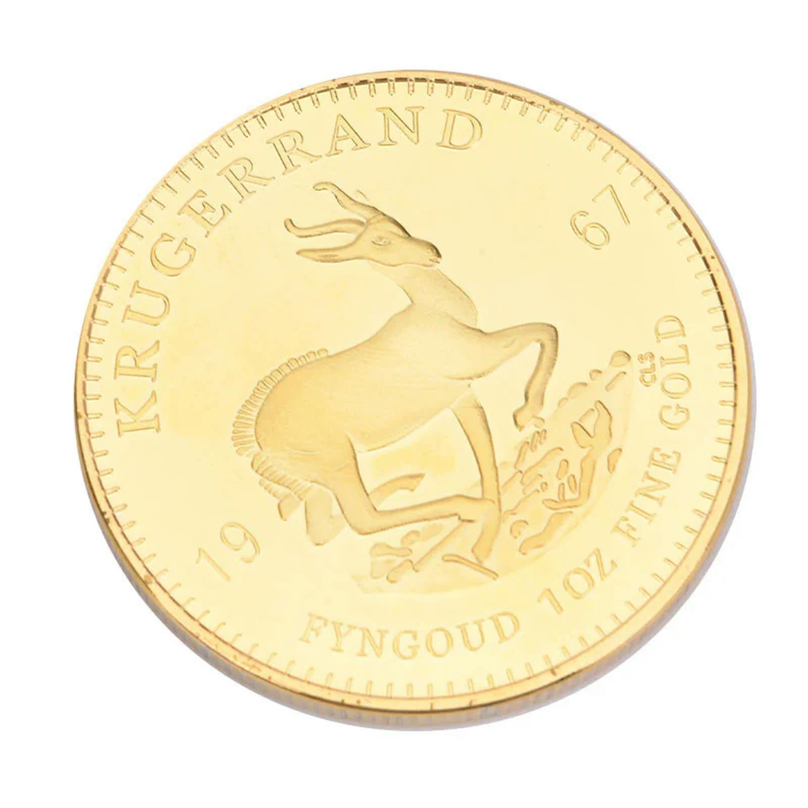 MANMANXI NEW South Africa Saudi Africa Krugerrand Gold Coin Presidential Commemorative Coins Medals Paul Kruger Collectible Coins-1967