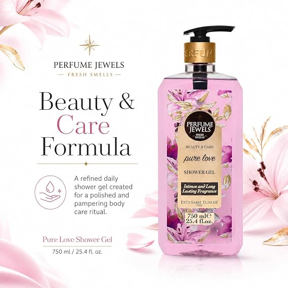 Eyüp Sabri Tuncer Pj Duş Jeli Pure Love 750 Ml Pet Şişe