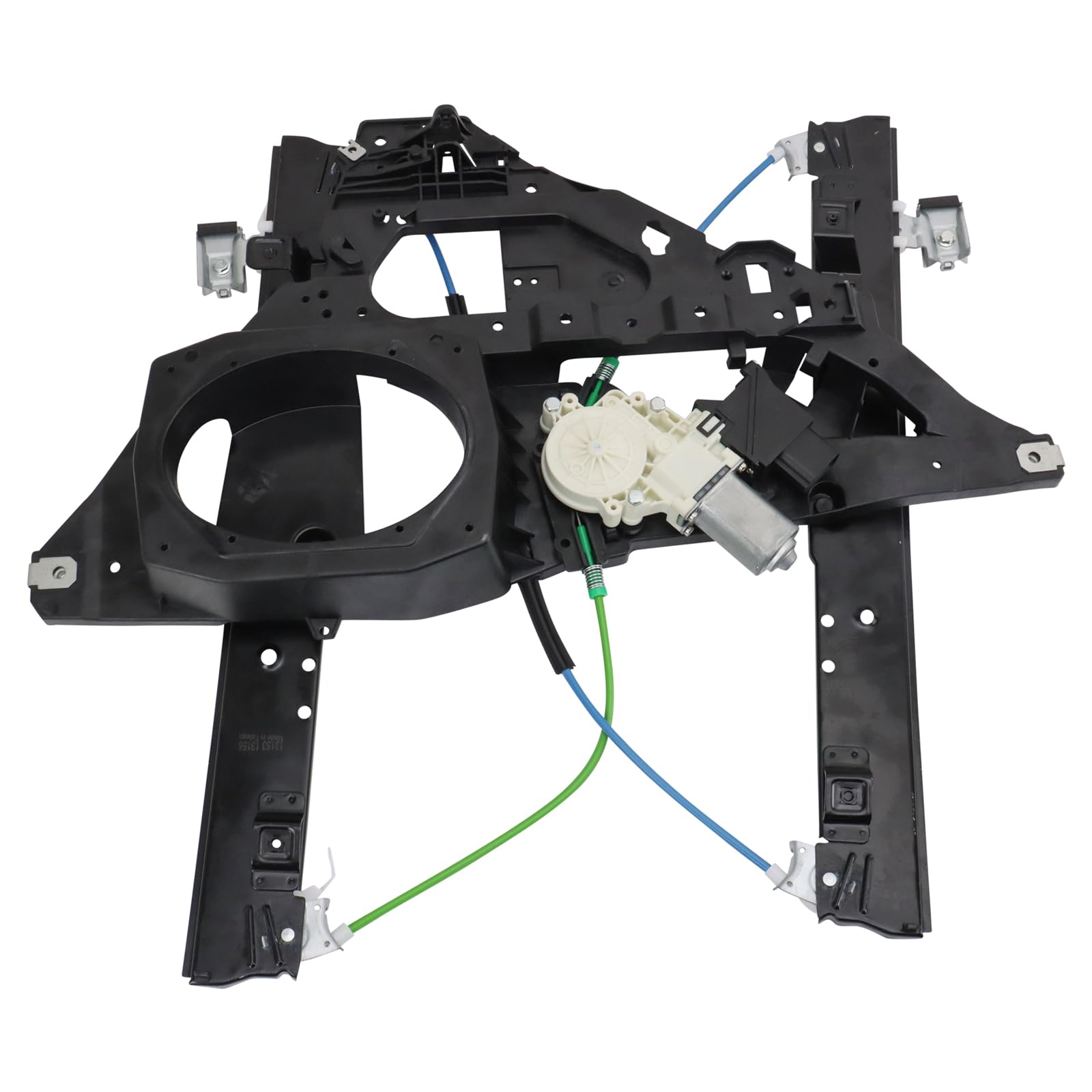 TRQ Front Passenger Side Power Window Motor and Regulator Assembly