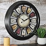 FirsTime & Co. Numeral Plaques Wall Clock