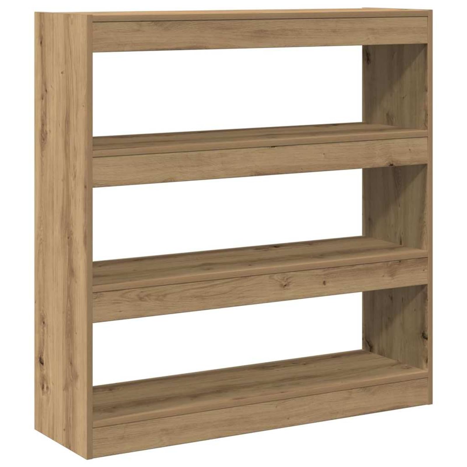 Armadio per Libri 3 Livelli 100 x 30 x 103 cm Legno Multistrato