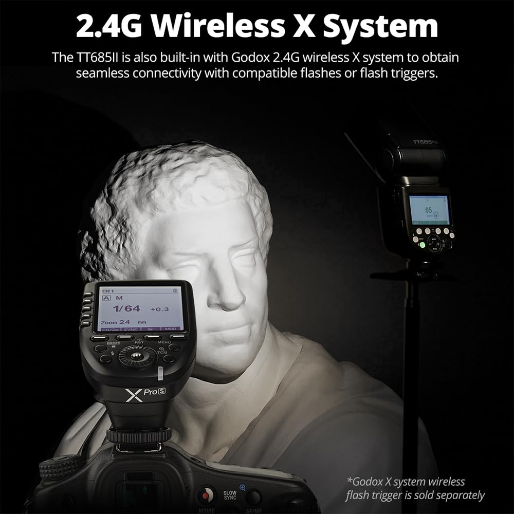 Amazon.com : Godox TT685IIS TT685II-S Flash Strobe GN60 TTL 