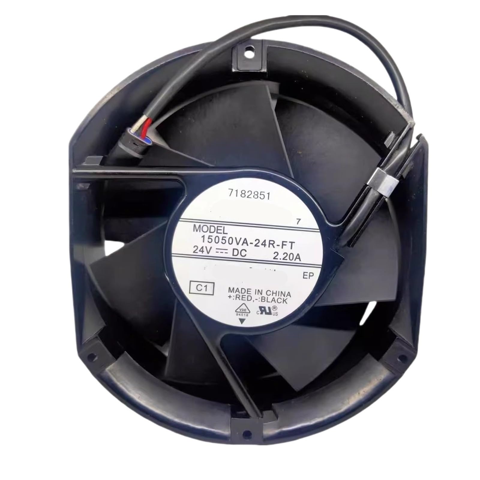 FCARUMIQP 15050VA-24R-FT 24VDC 2.20A Fan
