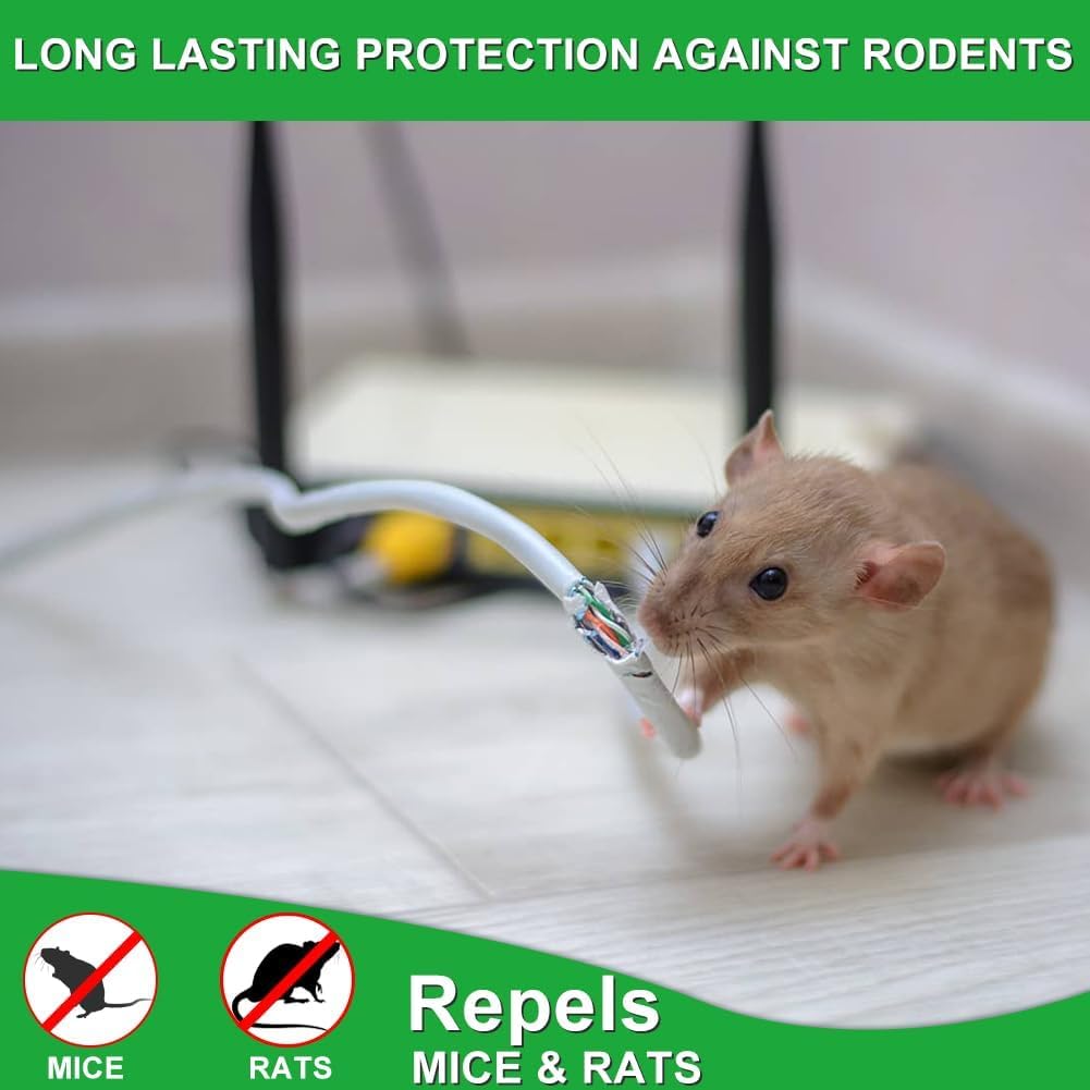 Rodent Repellent Sprays, Peppermint Oil Spray for Mice, Rat Repellent Spray, Natural Spray for Indoor & Outdoor Use, Rat Deterrent, Mouse Control for House Home Attic Kitchen Car Engines RV, 16Oz - Image 5