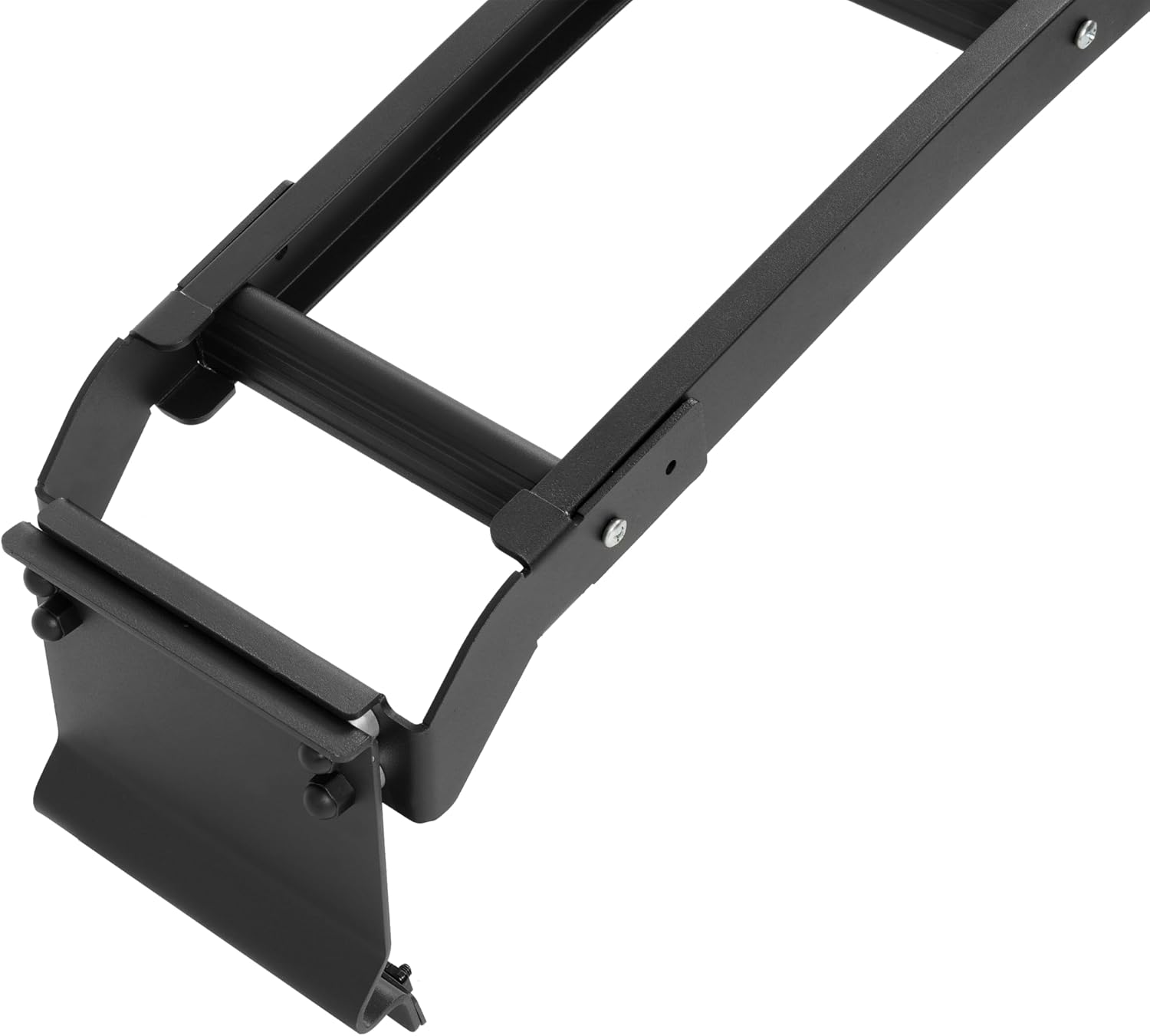 Road 4 Runner Rear Ladder,Front Runner Toyota Ladder Compatible with 2010-2024 Toyota 4Runner 5th Gen Models Tailgate 4-Step Roof Rack Access Ladder