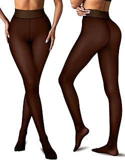 Sponsored You’re seeing this ad based on the product’s relevance to your search query.Learn more about this advertisement Vertvie Thermal Tights, Women's Warm Thick Fleece Thermal Tights, Fake Translucent Leggings, High Waist Lined Pantyhose Winter