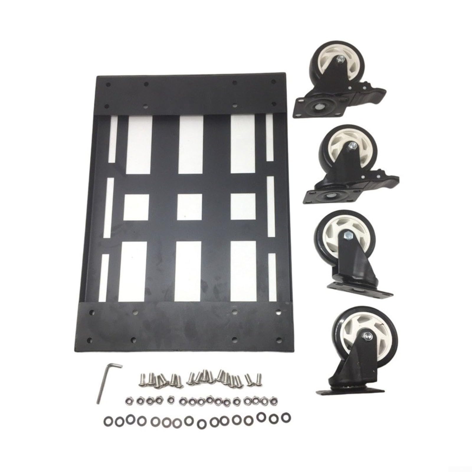 Carrello portautensili modulare MODbox, ruote di bloccaggio da 11,4 cm, carrello resistente per officina e cantiere