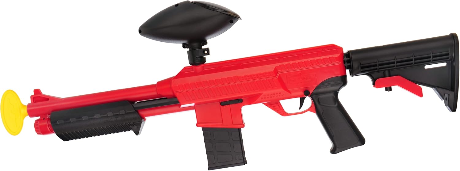 JT SplatMaster z18 .50 Cal Paintball Marker w/ 200 Round Hopper