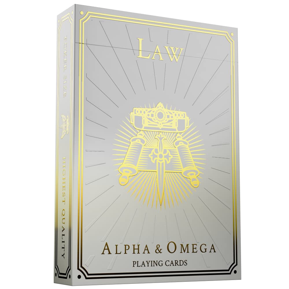 Alpha & Omega Playing Cards (Law)