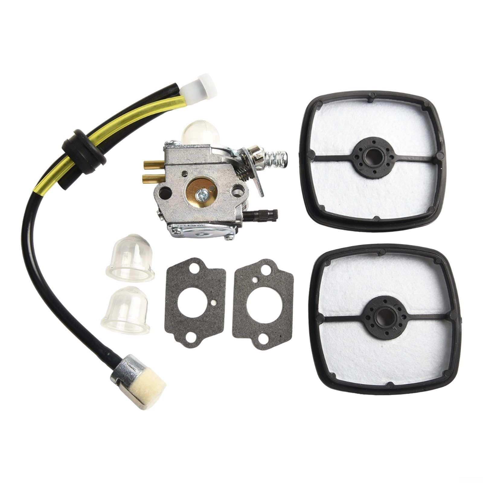 RichVibe Kit carburatore per decespugliatore Echo SRM-2100 SRM-1501 SRM-2501 SRM-3605 SRM-2100SB SRM-2305 SRM-3100S SRM-3110 SRM-3400