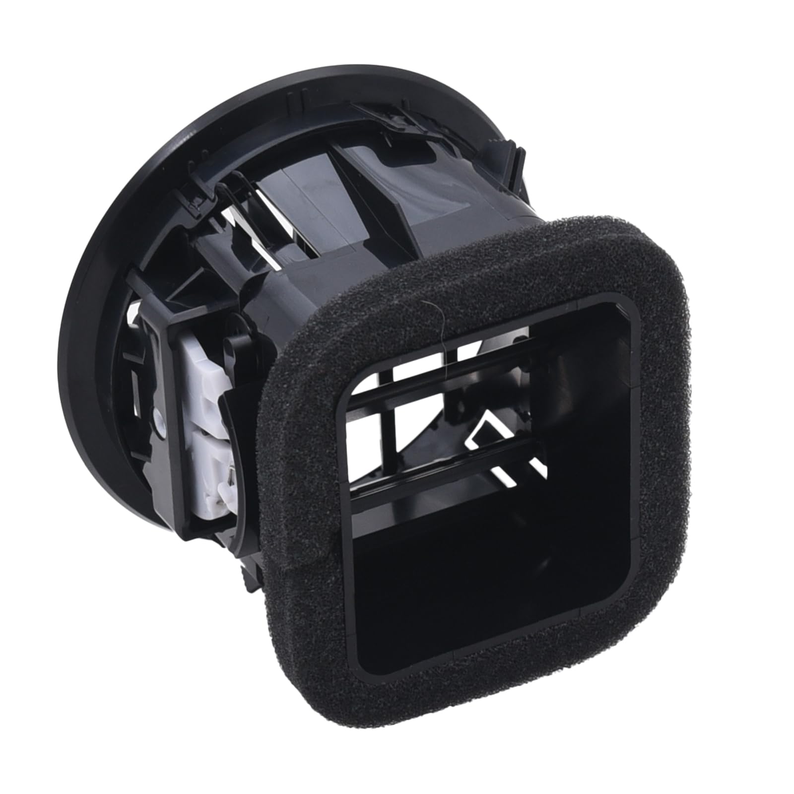 Rejilla de Ventilación Cubierta,Boquillas de Ventilación Cromada,Cromo,Coche Ventilación De Ca Compatible con Opel Corsa D MK3 2006-2019 13417363 2201099 13363314 4 Piezas(Negro)