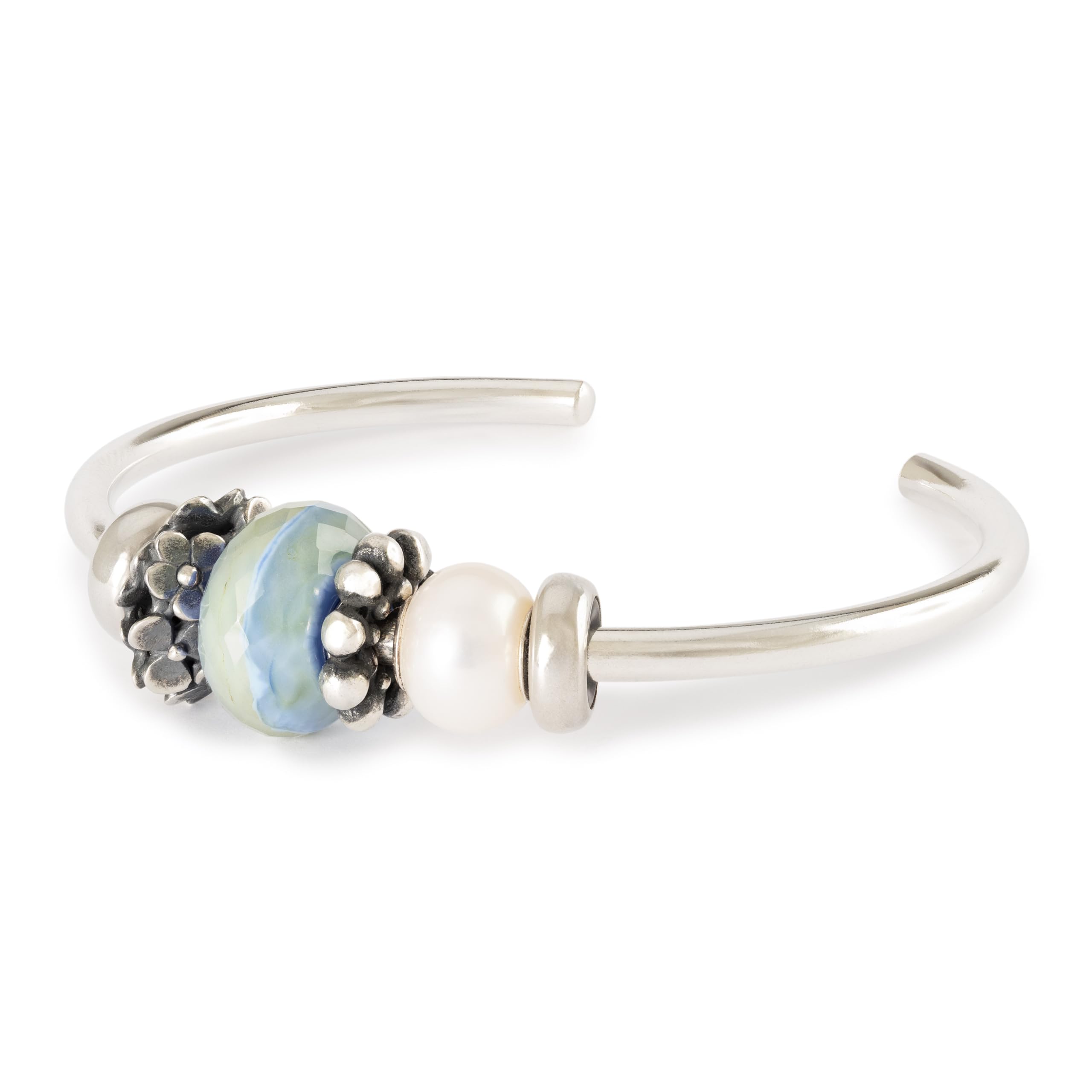 Trollbeads Frühlingskollektion Carpe Diem 2025 Silberbeads Handgefertigt (TAGBE-30203 Blütenmeer)
