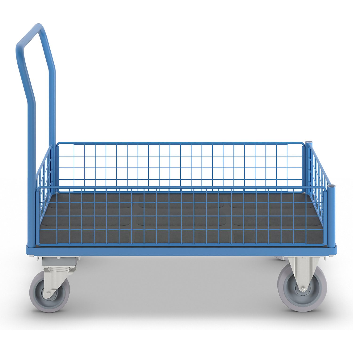eurokraft Pro | Chariot Plate-Forme à parois grillagées