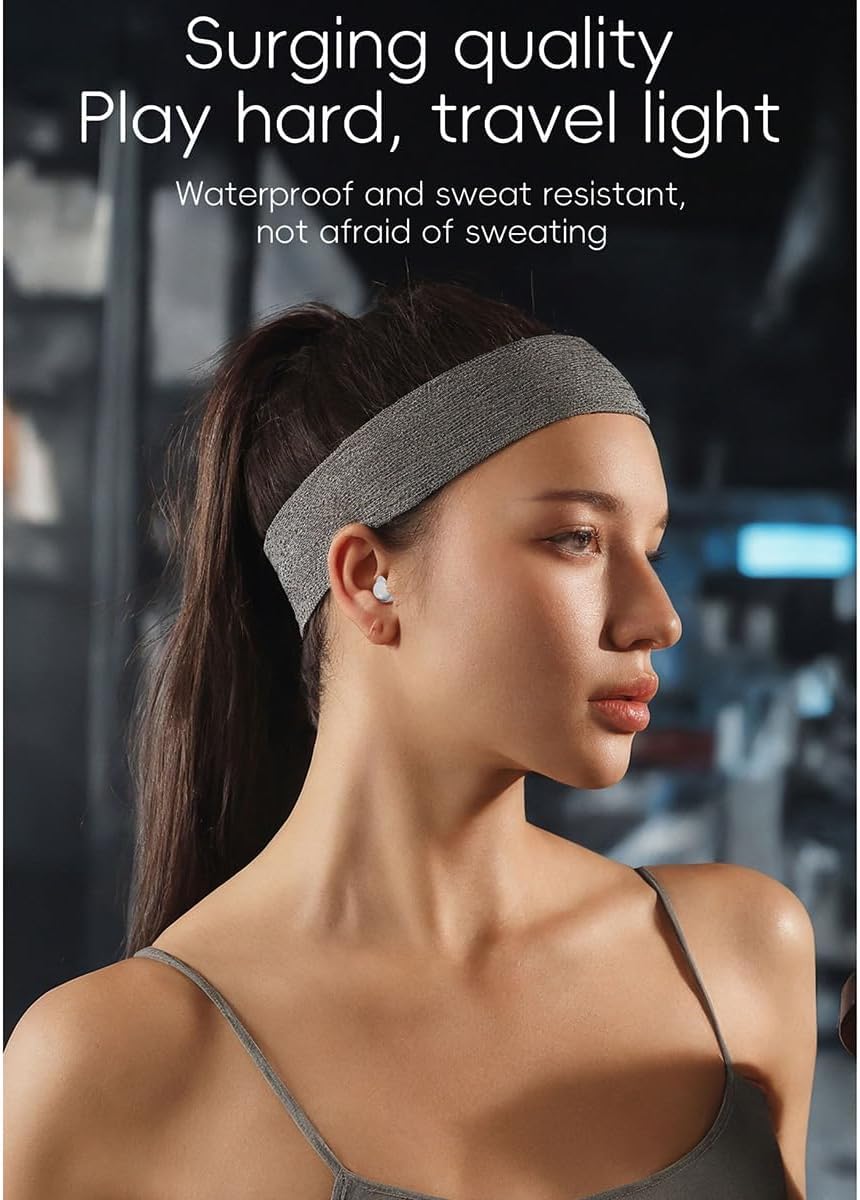 Auriculares invisibles inalámbricos Bluetooth para dormir, con cancelación de ruido, pequeños auriculares discretos para dormir, auriculares ocultos para orejas pequeñas, dormir, trabajo