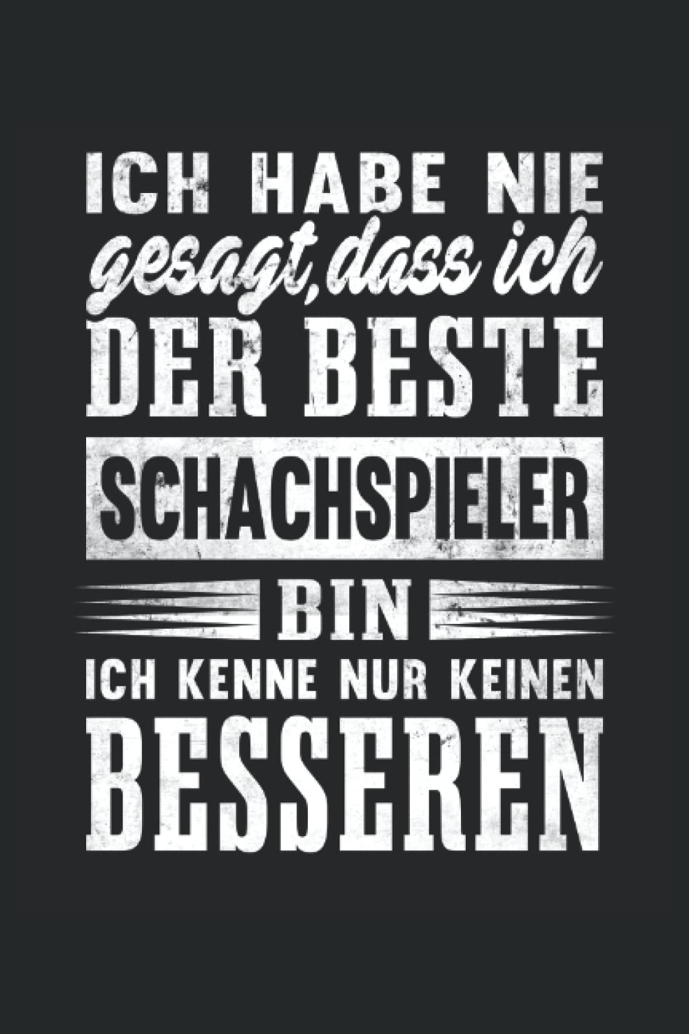 Schach Notizbuch (liniert) Schachspieler Schachspiel