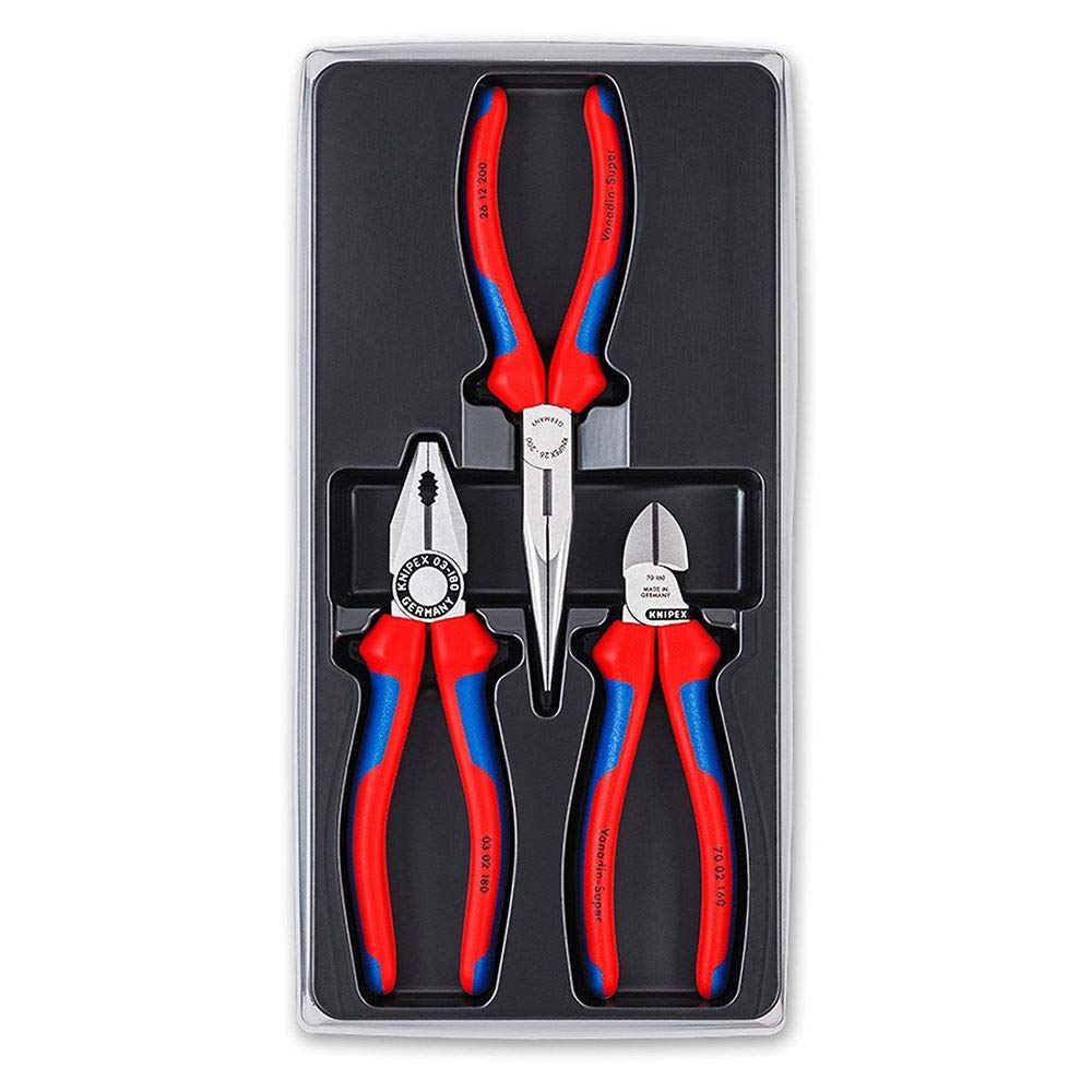 00 20 11 "Assembly" Pliers Set (3 Piece)
