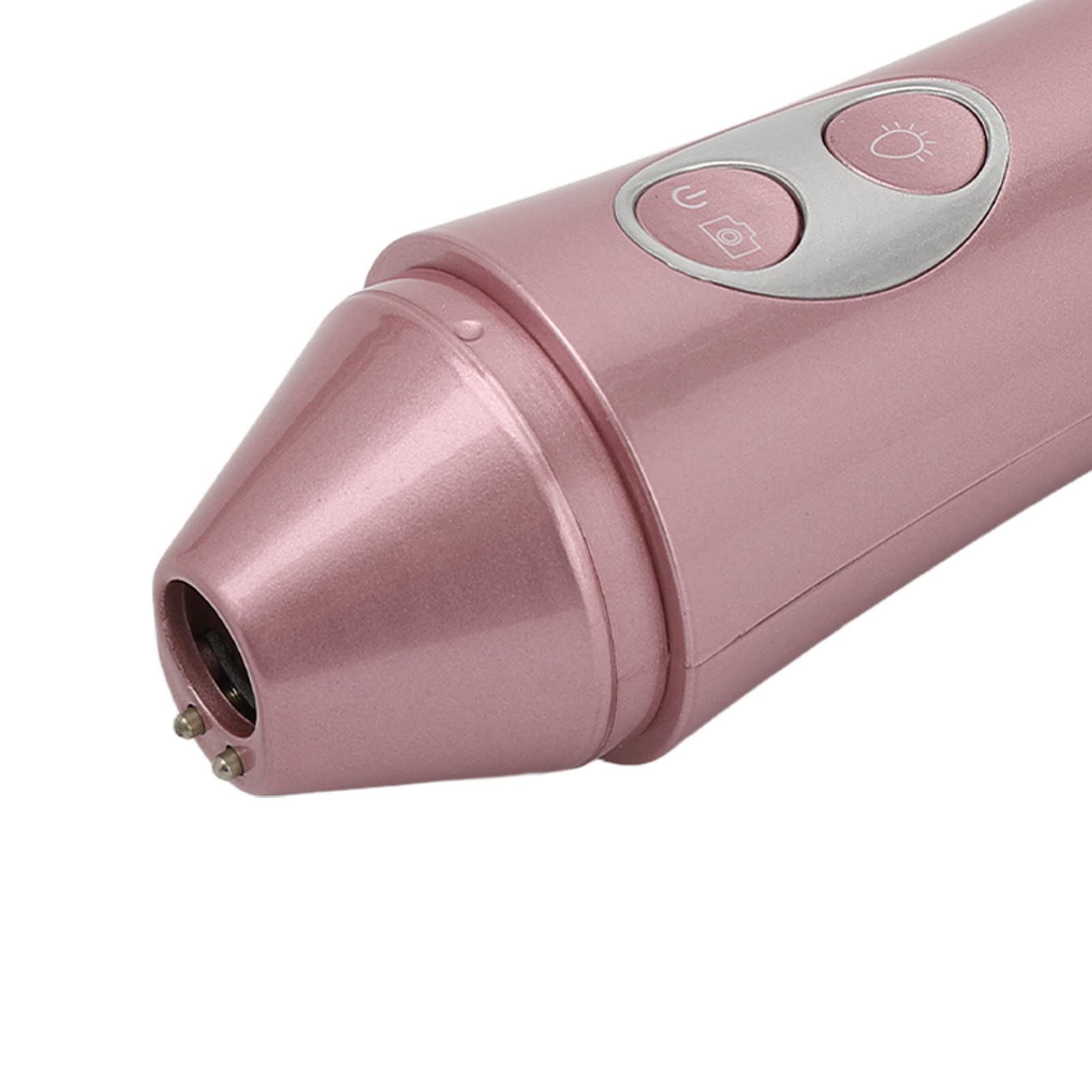 3MP 50X Kopfhaut-Detektor, Tragbares Hand-Haut-Haar-Analysegerät, Kabelloser Wiederaufladbarer Haarausfall-Tester, Ultraviolett-Analysator, Rosa Kopfhaut-Diagnose-Detektor für Haarwachstum