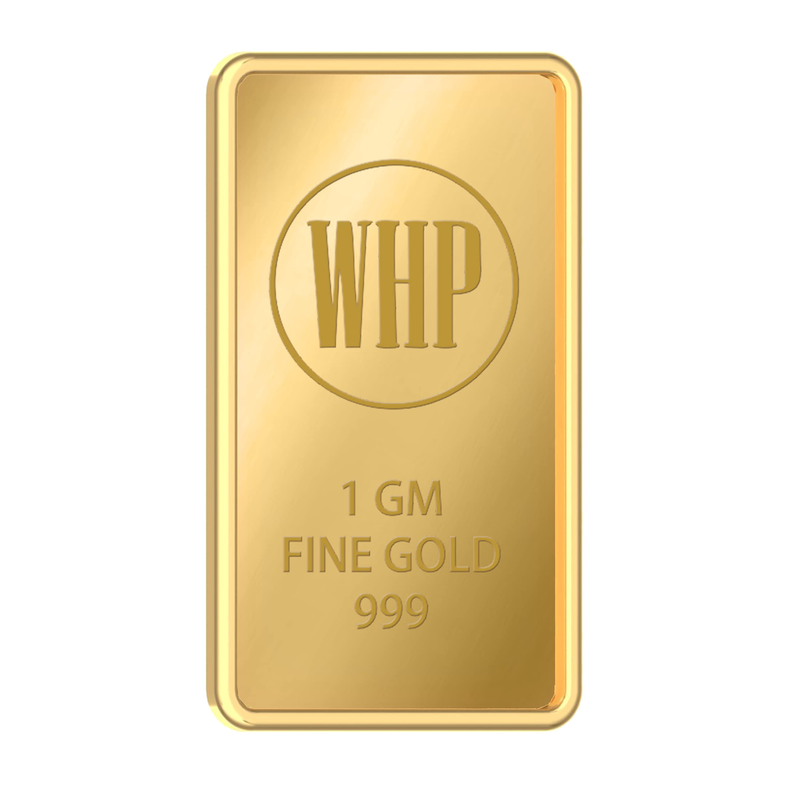 WHP JEWELLERS 24kt (999) 1 gm Yellow Gold Bar (B09F3MCXQK) Amazon Price History, Amazon Price Tracker