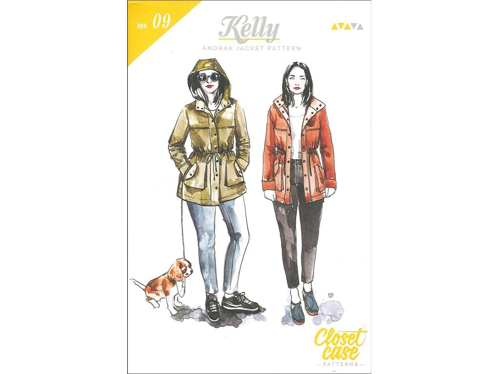 Closet Case Patterns Kelly Anorak Jacket Ptrn