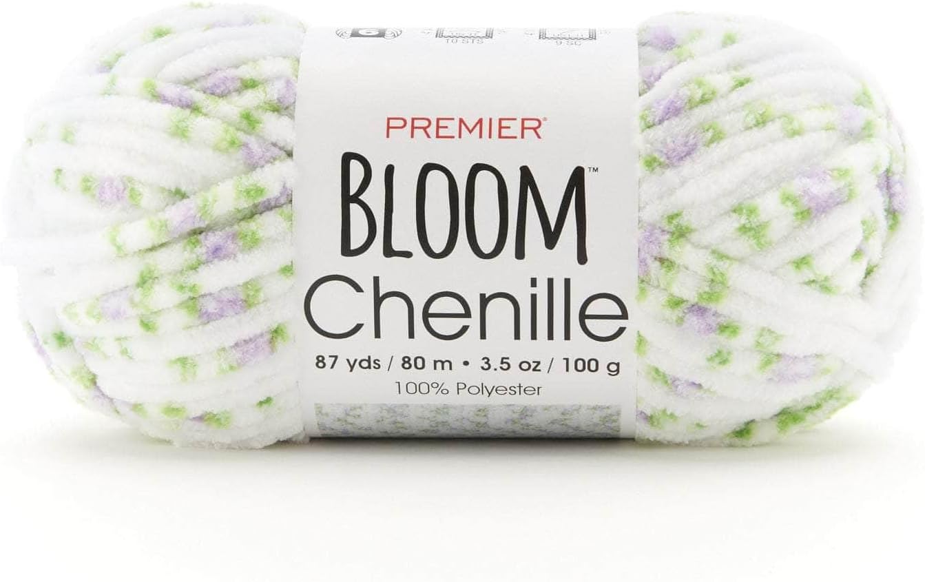 Premier Bloom Chenille Yarn-Lilac