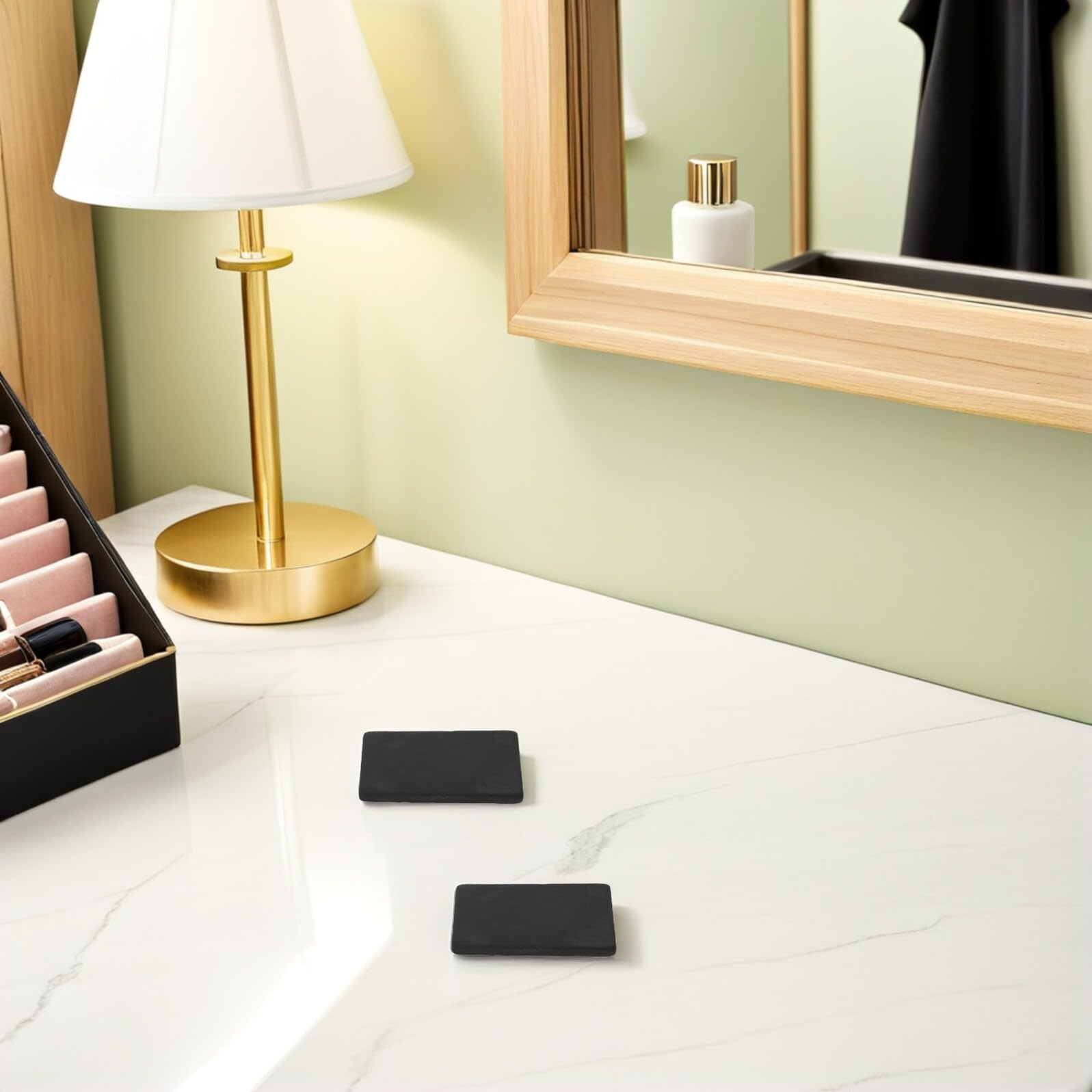 Kit de test d'or et d'argent 4 pièces avec grande pierre de vérification, appareil mobile pour une utilisation dans les orfèvres et les évaluations de bijoux, test précis du métal