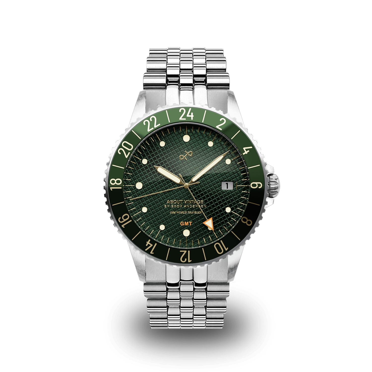 Amazon.co.jp: 1954 GMT World Traveler Steel/Green Turtle : Office