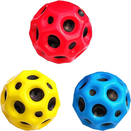 ZHEBAG Bola espacial,Bola de rebote extremadamente alta, Bola espacial de rebote súper alta, Bola sensorial para niños, Pelota de entrenamiento de ZHEBAG Bola espacial,Bola de rebote extremadamente alta, Bola espacial de rebote súper alta, Bola sensorial para niños, Pelota de entrenamiento de
