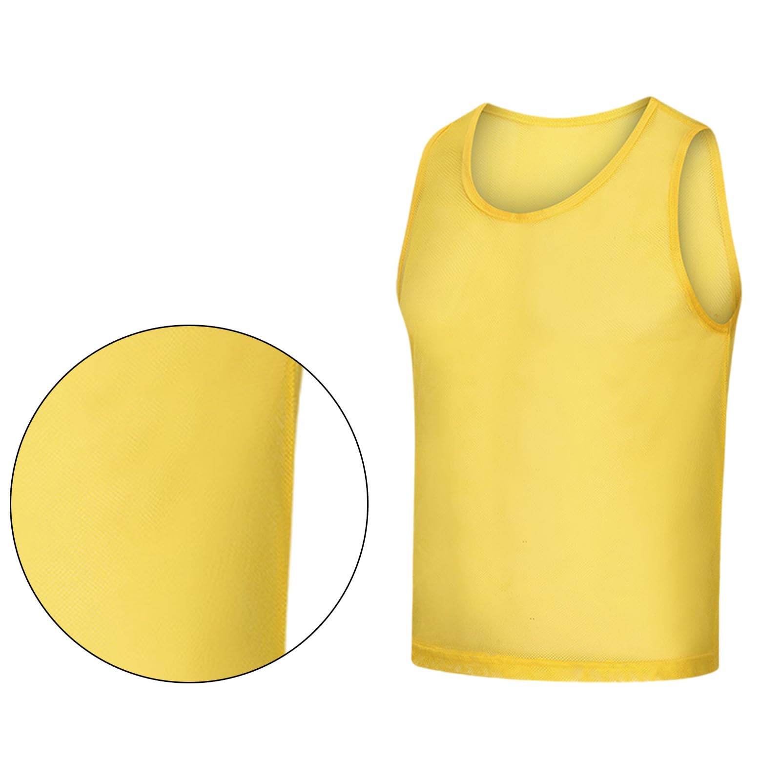 Lot de 12 gilets d'entraînement d'équipe de football, dossards athlétiques, gilets d'entraînement