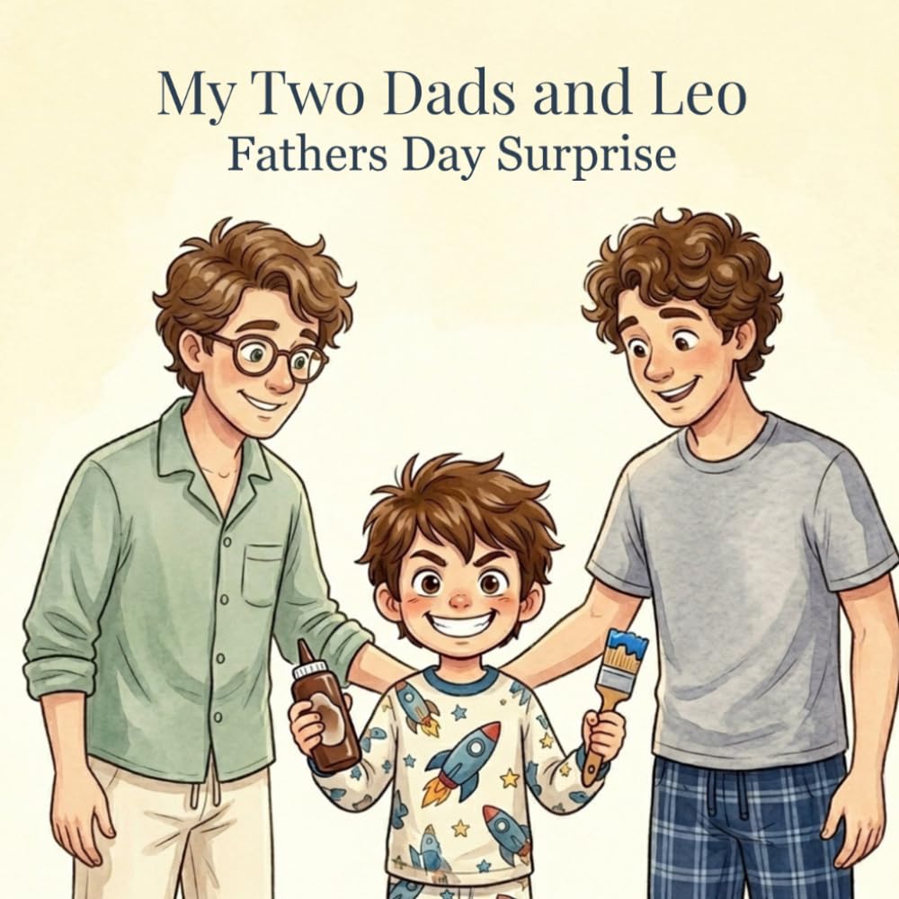 My Two Dads and Leo: Fathers Day Surprise