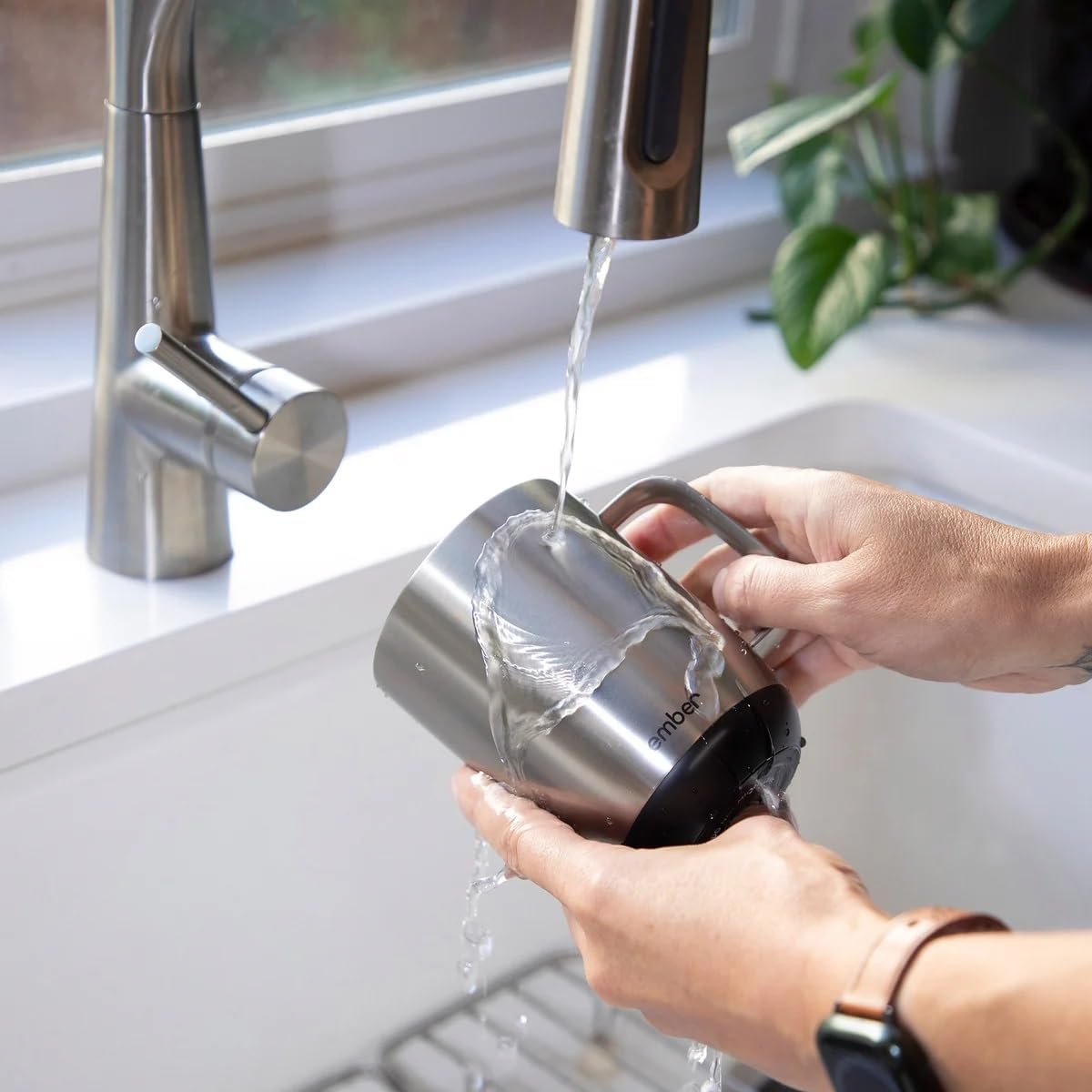 Ember Smart Mug 2, 400 ml, Thermobecher mit Temperaturkontrolle, Edelstahl
