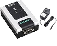 NPort 6150 with Adapter -1 Port Terminal Server, US Plug, 3 in 1,RS-232/422/485, 10/100M Ethernet, 12-48 VDC