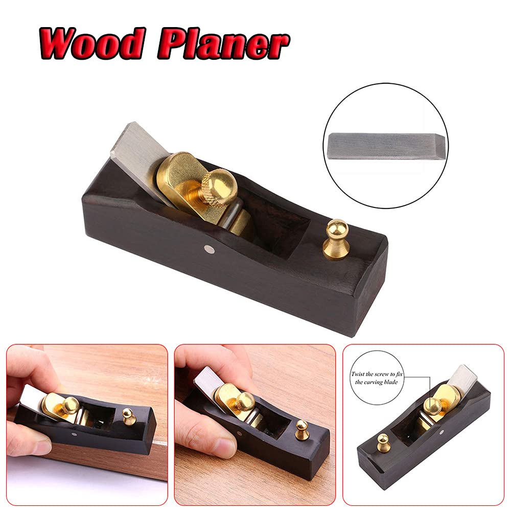 Kit de mini rabot lumineux pour menuisier, menuiserie, menuiserie, travail du bois, artisans