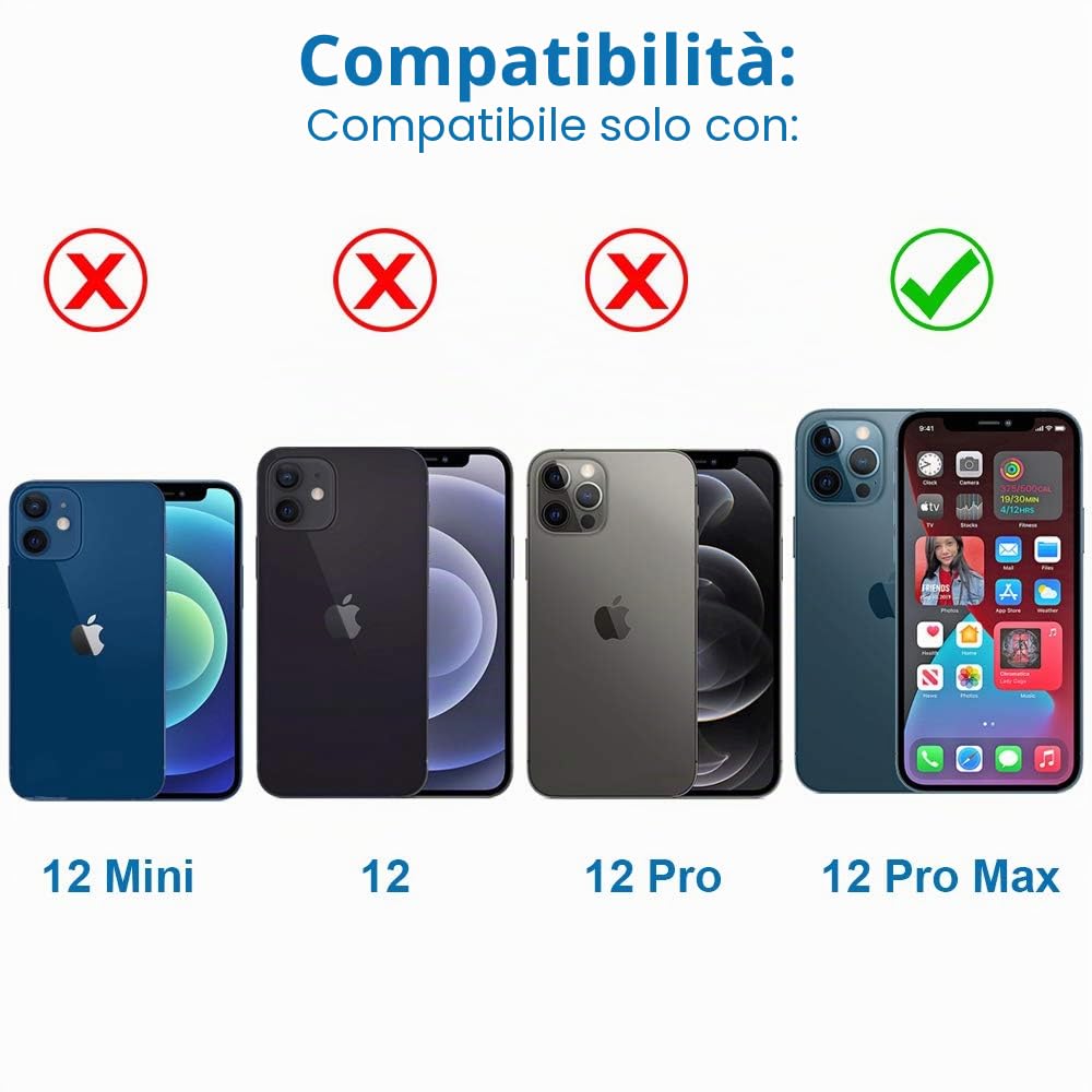MMOBIEL Altoparlante auricolare compatibile con iPhone 12 Pro Max 2020 - Ricambio altoparlante/auricolare - Include sensore di prossimità e cacciaviti