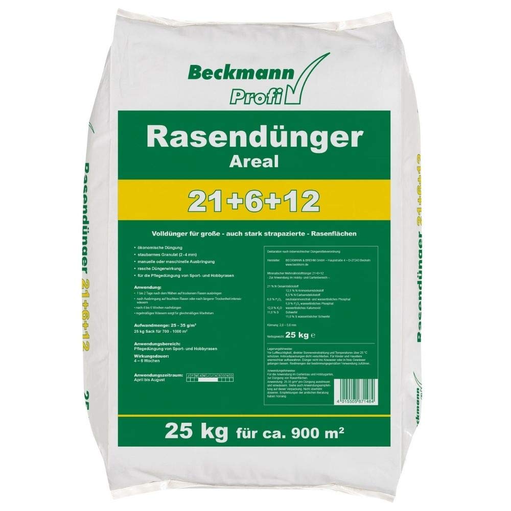 Beckmann Profi Rasendünger AREAL 20+6+11 in 25 kg