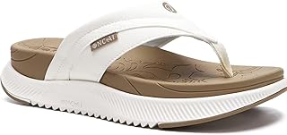 ONCAI Women's Orthotic Cushion Flip Flops Recovery Walking Sandals for Women with Arch Support