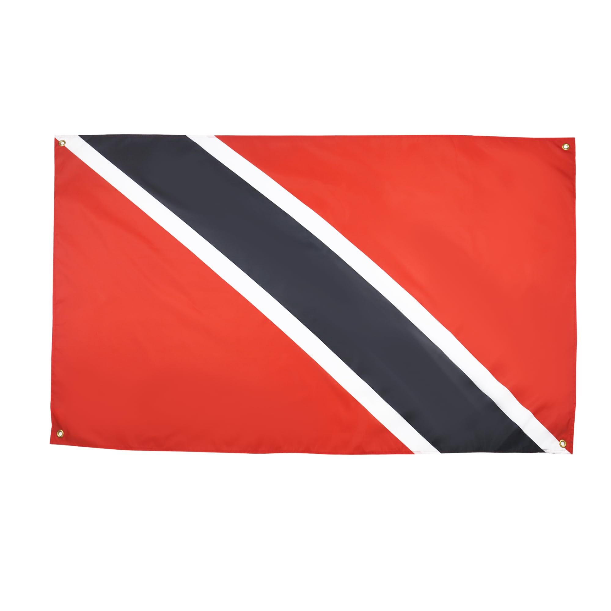 AZ FLAG Trinidad and Tobago Flag 150 x 90 cm with 4 Eyelets, Trinidadian Pavilion for Balcony or Wall, 1 Pièce