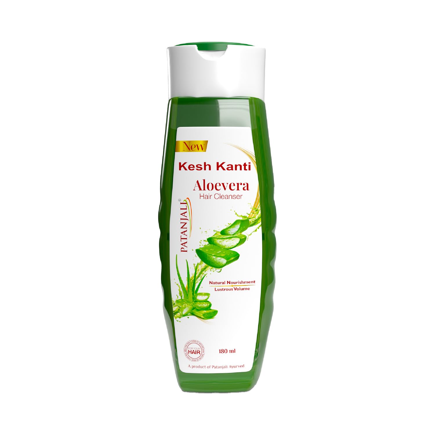 Kesh Kanti Aloevera Hair Cleanser 180ML, Natural Nourishing Shampoo, Herbal Care for Healthy Hair, Scalp Cleansers for Men and Women, For All Types