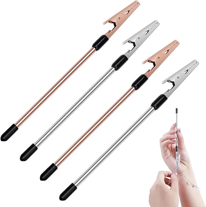 4 Pcs Bracelet Helper Tool, MaehSab Jewelry Clasp Helper