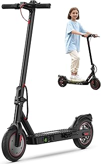 Electric Scooter Adults & Big Kids, 500/650 Peak Power, Up to 15/18/25 Miles Range, 19/22/25 MPH Top Speed, Cruise Control, Dual Braking System, Foldable E Scooter for Commuting & Campus Use