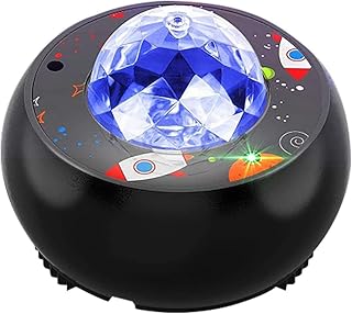 Star Projector Night Light Projector with Music Speaker & Remote Control for Bedroom/Party/Home Decor Starry Projector Night Light Star Projector Black One Size