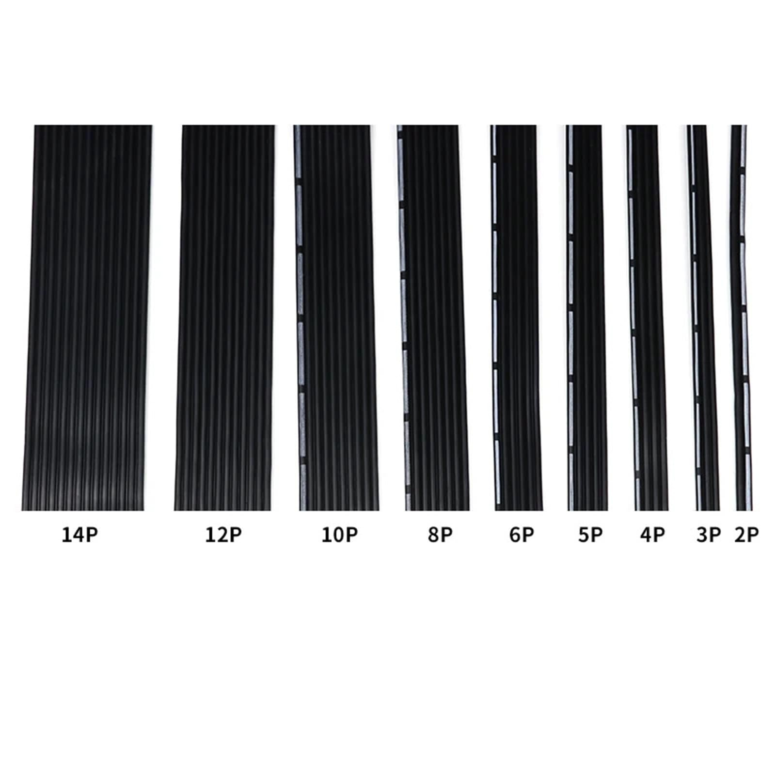 1 cable paralelo flexible de silicona de 26 AWG con conductor de cobre estañado, clasificación de 600 V, 2P-10P, aislamiento for altas temperaturas(2Px50 m)