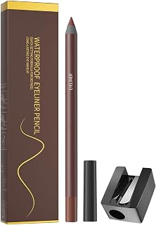 Eyeliner Pencils - Waterproof Pencil, Pigmented Colouring Pencil, Smooth Sliding Pen | Aesthetic Hardware Gadget, a defining for women to show the look around the eyelids of