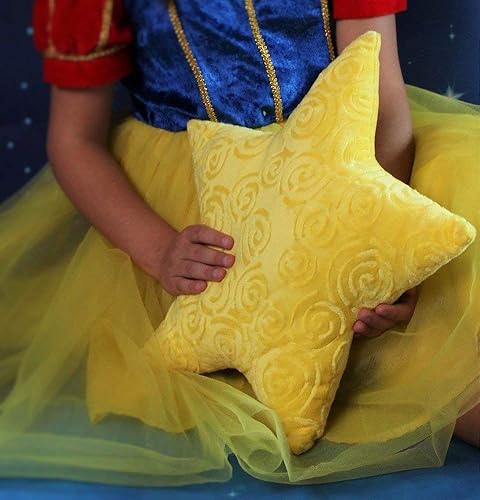 Miniatura 2 de Snuggle Stuffs Star Minky - Almohada de felpa amarilla