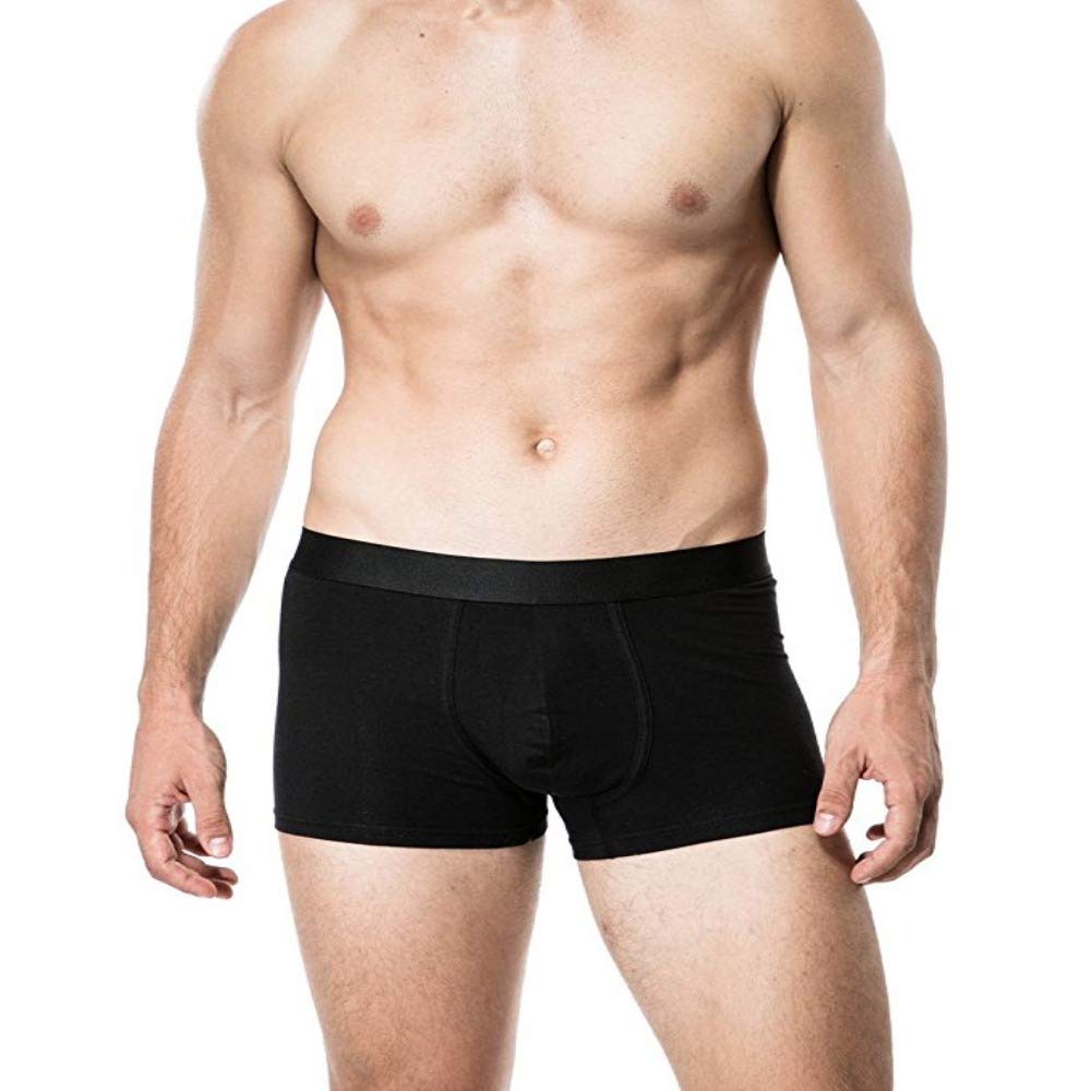 Men's 2 Packs Underwear Steel Strength Premium Cotton Trunk