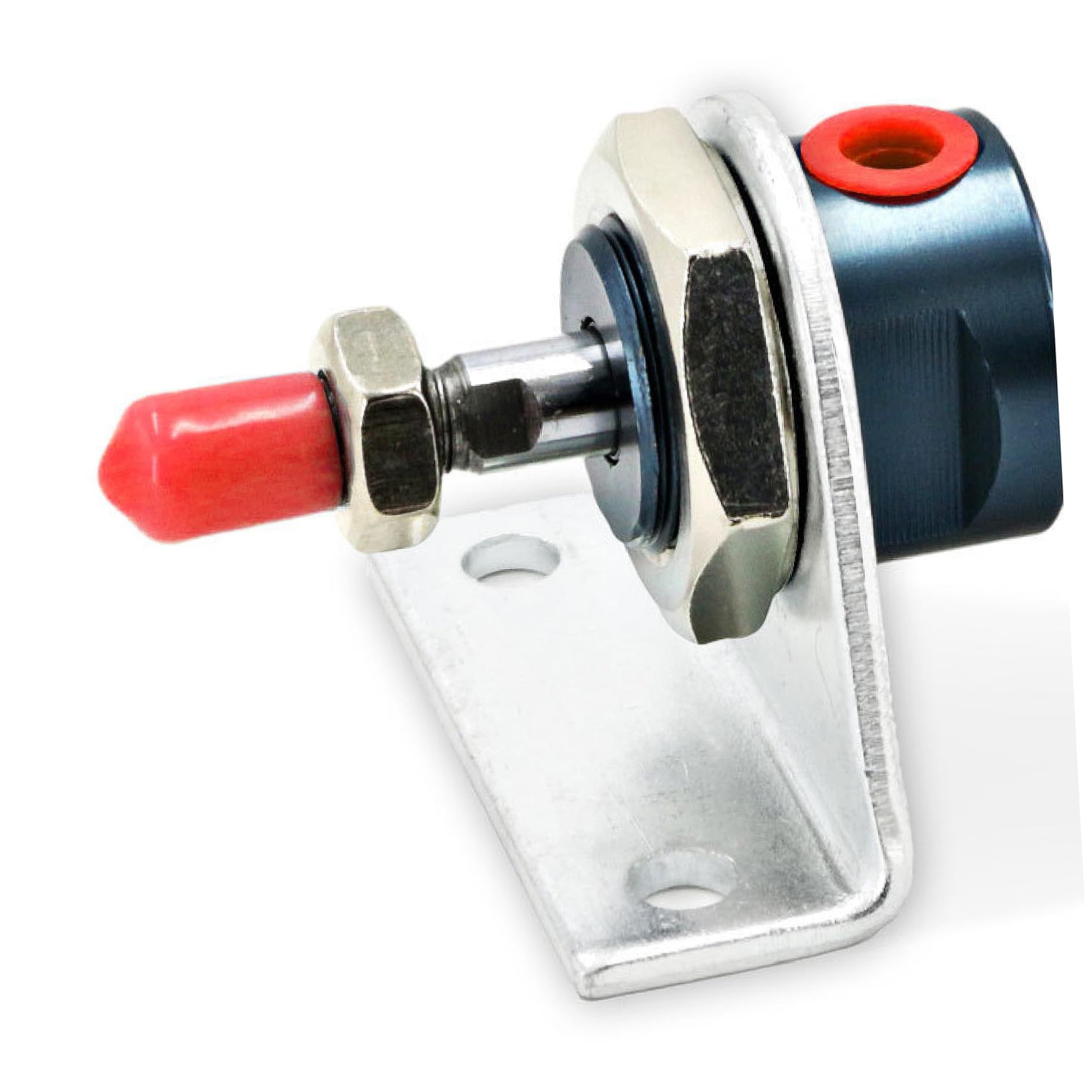 3 Paare U-Klemme für Zylinderstange Halterung für pneumatische Zylinder pneumatischer Zylinder Luftzylinder Zylinderhalterung pneumatische Teile Edelstahl 304 Silver