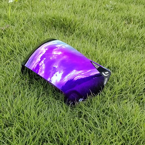 Image of Football Helmet Visor Anti-Fog Scratch Resistant Used for Axiom Helmets for Youth & Adult